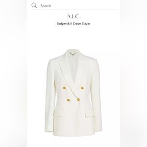 COPY - Alc sedgewick blazer size  8